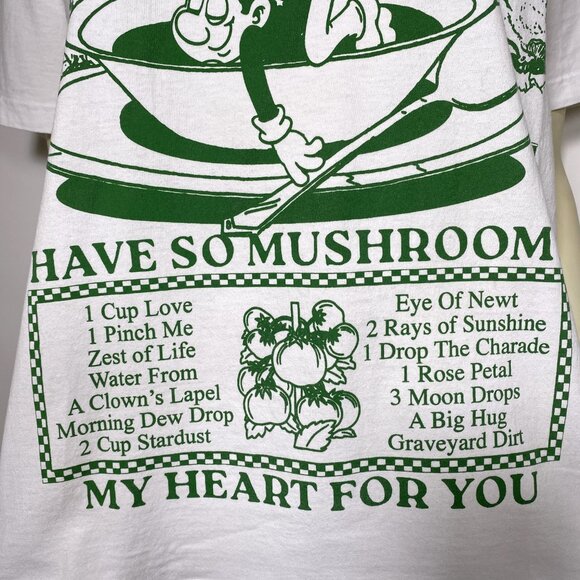 ONLINE CERAMICS White Cotton 'Mushroom' T-Shirt - Picture 6 of 9